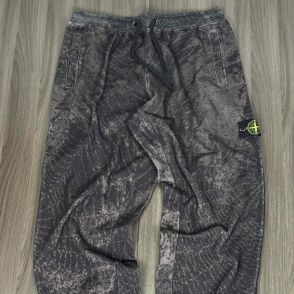 stone island spiderweb sweatpants